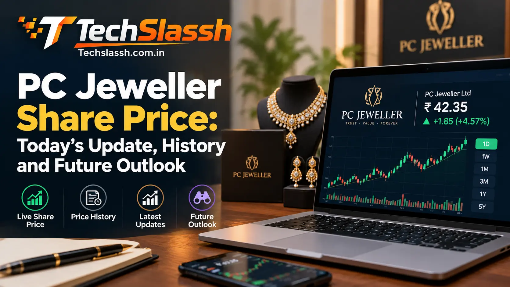 PC Jeweller Share Price